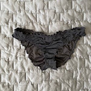 Black bathing suit bottoms